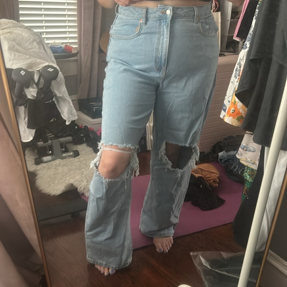 High Rise Baggy Jean